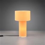 Bale Illuminate Yellow Fabric Covered Dual Table Lamp 505200183
