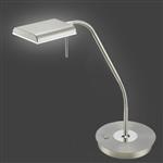Bergamo Matt Nickel LED Desk Lamp 520910107