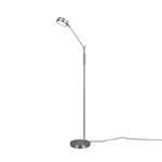 Franklin LED Matt Nickel Adjustable Arm Floor Lamp 426510107