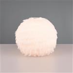 Furry White Table lamp Complete R51581001