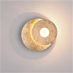 Leano Gold Finished LED Circular Wall Light 240310179