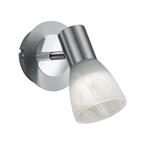 Levisto Single Matt Nickel LED Spotlight 871010107