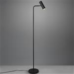 Marley Matt Black Switched Floor Lamp 412400132