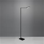 Pavia LED Adjustable Dimmable Matt Black Floor Lamp 470310132