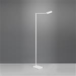 Pavia LED Adjustable Dimmable Matt White Floor Lamp 470310131