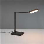 Pavia LED Matt Black Adjustable Dimmable Table Lamp 570310132