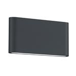Thames 11 Anthracite IP54 LED Medium Sized Outdoor Wall Light 227660242