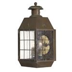 IP44 Rated Solid Brass Large Double Wall Lantern QN-NANTUCKET-L-AS