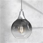Monte Small Silver Single Ceiling Pendant MLP8321
