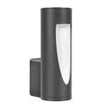 Brit IP54 Outdoor Urban Grey LED Wall light PX-0544-ANT