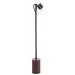 Fint IP54 Rated LED Brown Single Outdoor Post Spotlight PX-0672-MAR
