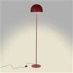 Fres Brown Red Floor Lamp Complete DE-0249-ROJ