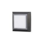 Grove IP65 Black, White Or Grey Outdoor Wall Light PX-0129-NEG