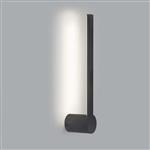 Passeggio IP54 Bathroom LED Black Medium Wall Light DE-0241-NEG