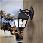 Mary Black Resin IP55 Dual-Fix Wall Light BISSO/MARY