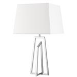 Plaza Polished Chrome Table Lamp PLA01CHTL