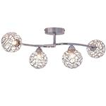 Ronda 4-Light Polished Chrome Ceiling Fitting RON04CH