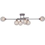 Ronda 6-Light Polished Chrome Ceiling Fitting RON06CH