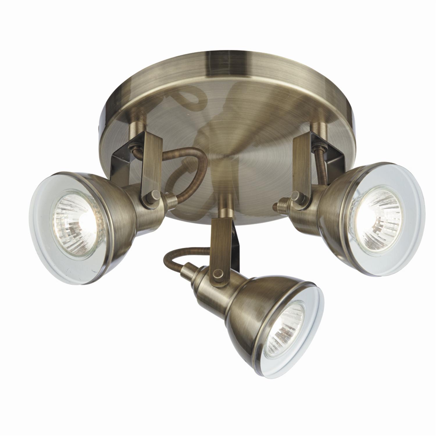 Focus LED Multi-Directional Triple Spotlight Ceiling Fitting | The ...