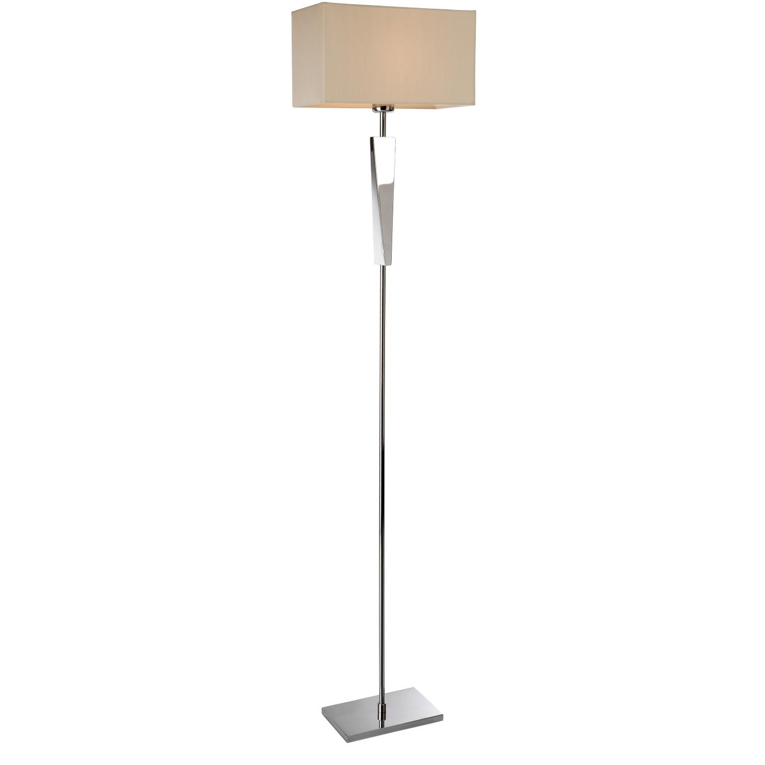 Charity Polished Stainless Steel Floor Lamp 8822-20 | The Lighting ...