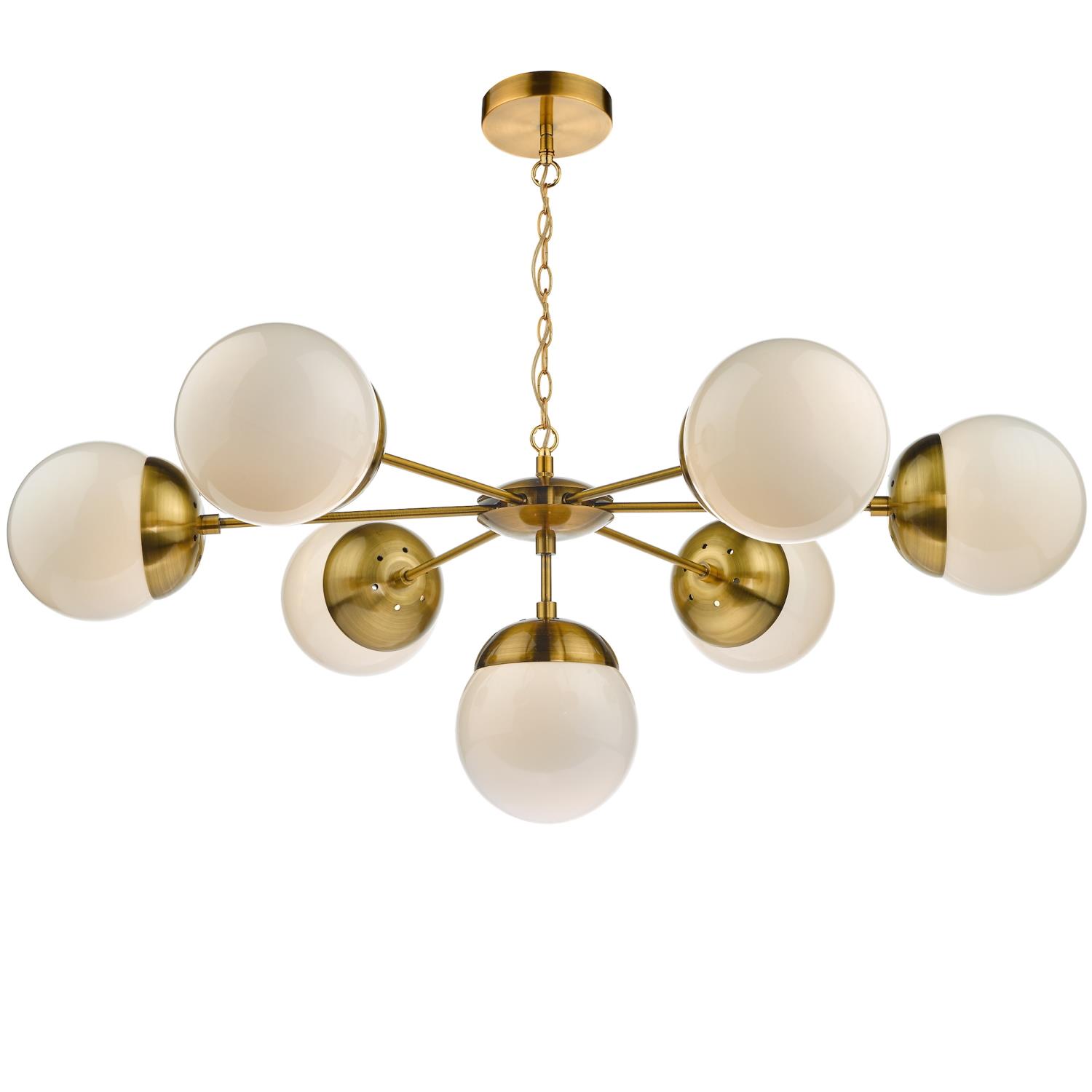 Bombazine Natural Brass Pendant Bom3435 | The Lighting Superstore