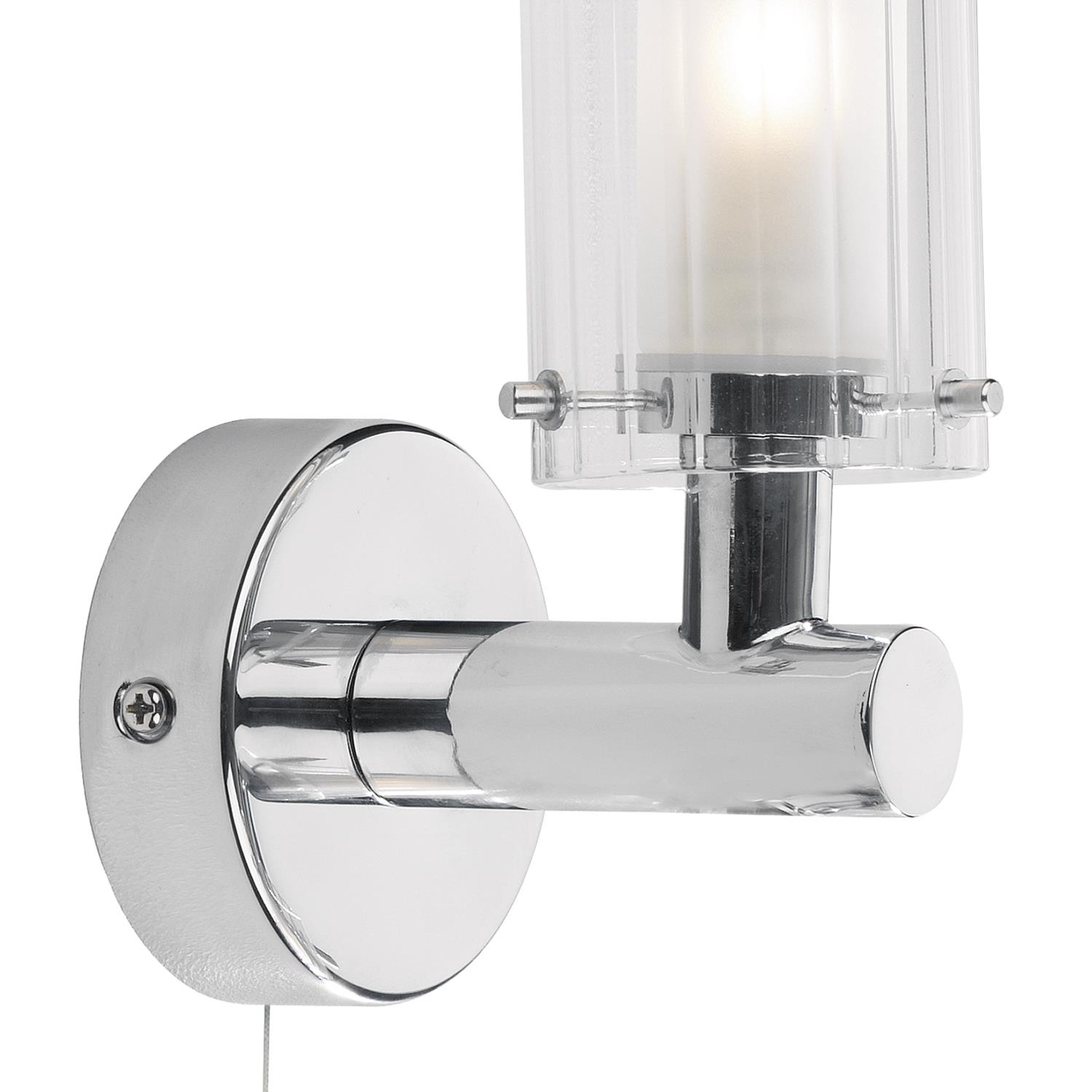 Elba IP44 Single Upward Facing Bathroom Wall Light | The Lighting ...