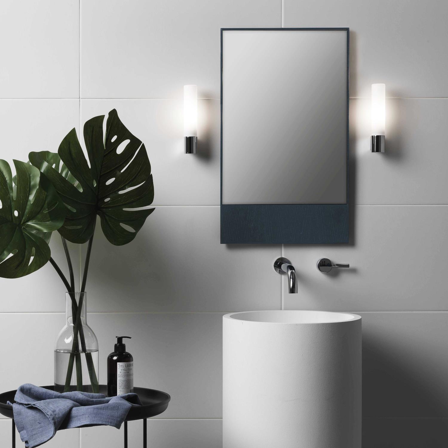 Bari Ip44 Led Bathroom Wall Light Polished Chrome 1047001 (0340) 4635 