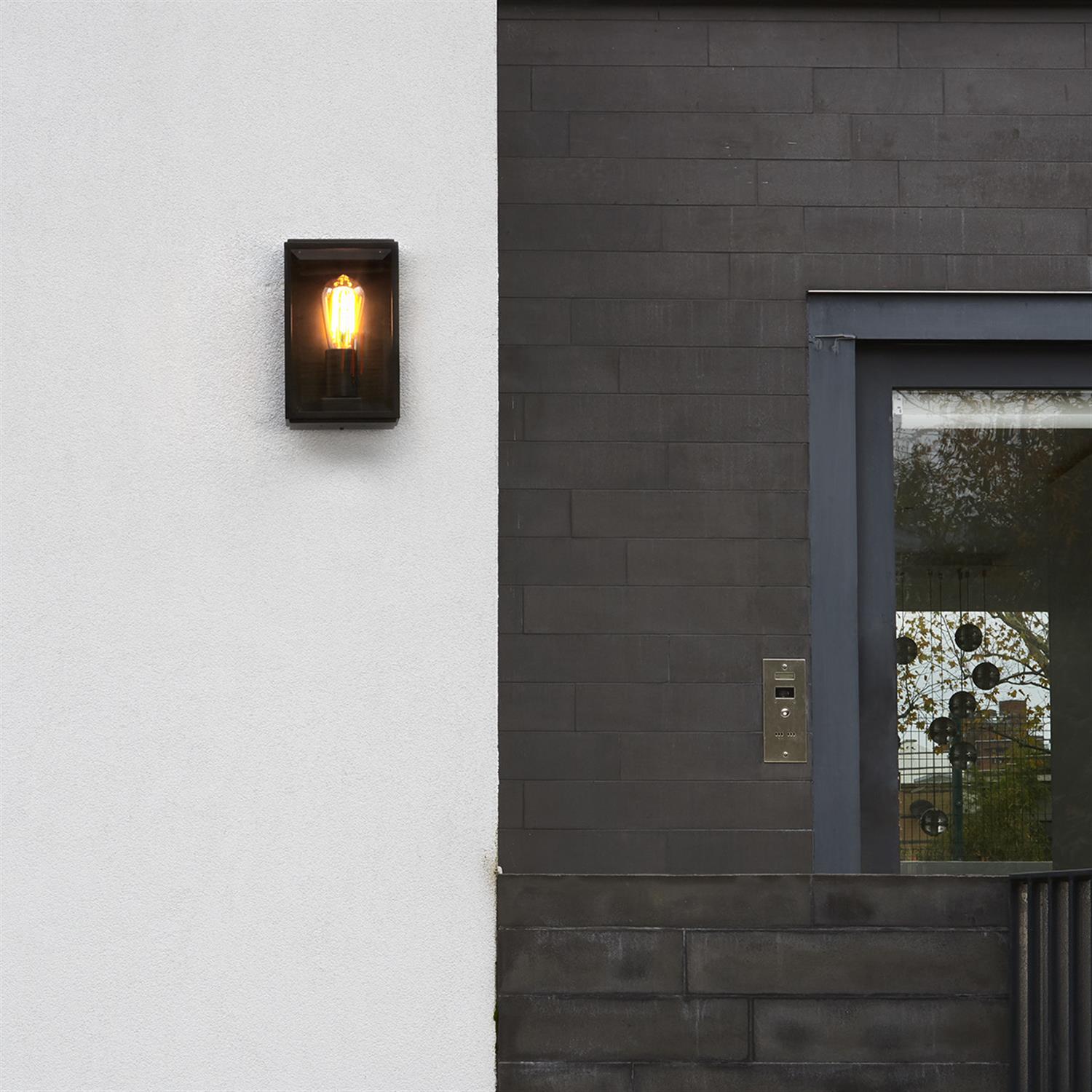 Homefield 160 IP44 Outdoor or Bathroom Wall Light 1095041