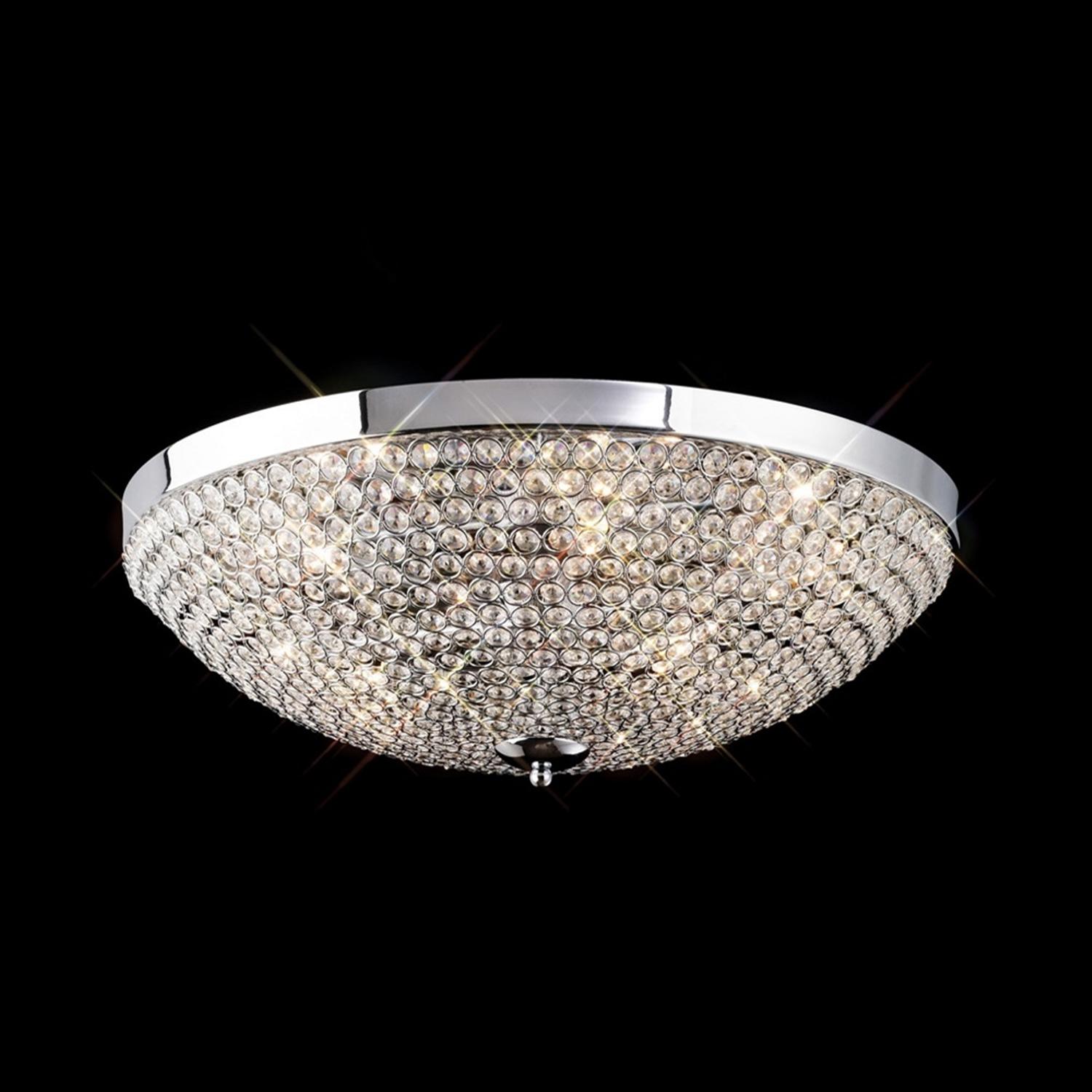 Crystal Flush Ceiling Light Il30188 | The Lighting Superstore