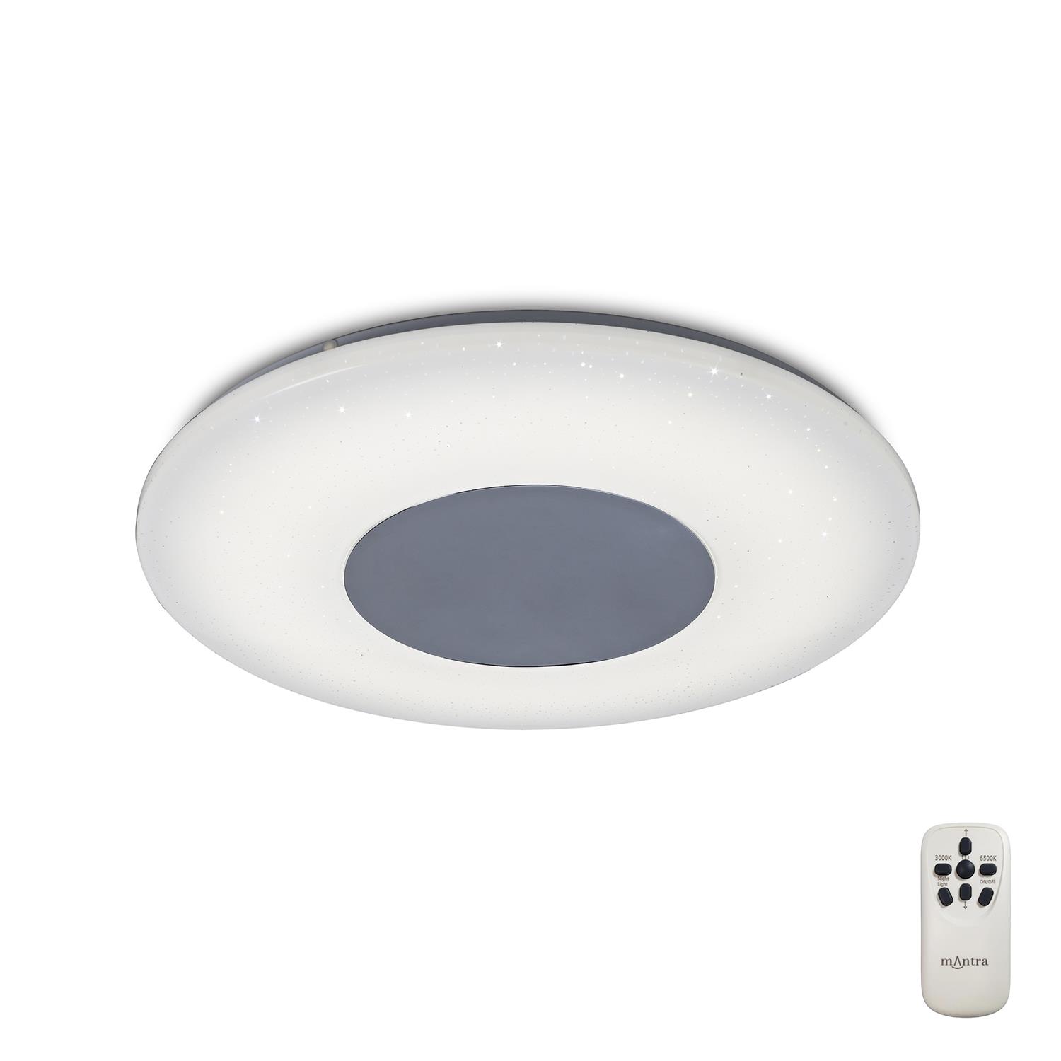 Reef Chrome And White LED Dedicated Ceiling Light M5933 | The Lighting ...