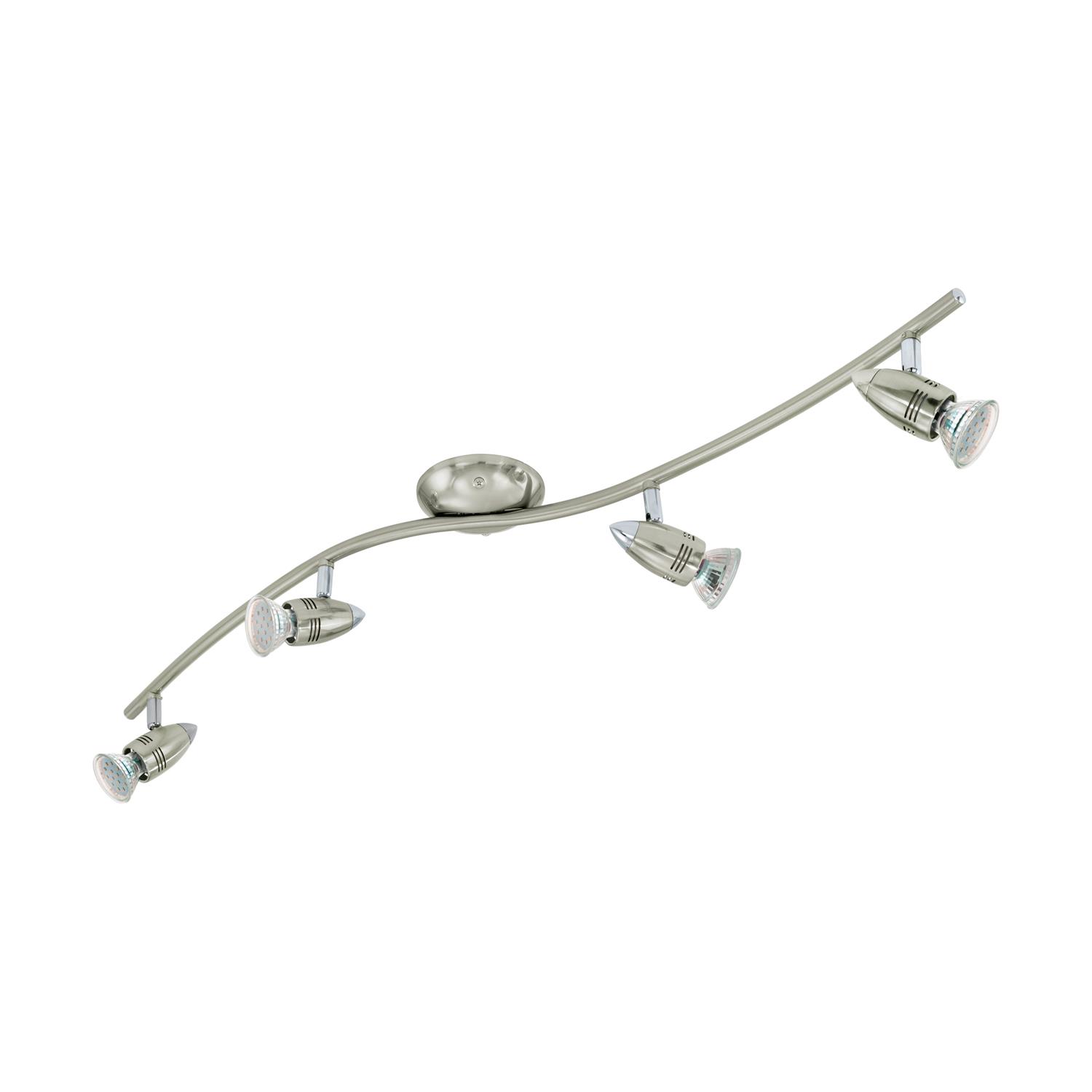 Magnum-Led 4 Lamp Satin Nickel Spotlight 92644 | The Lighting Superstore