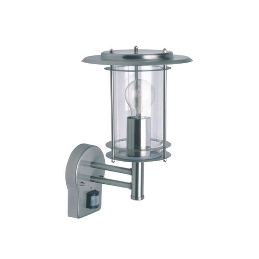 York Stainless Steel IP44 PIR Exterior Wall Light 4479782 | The ...