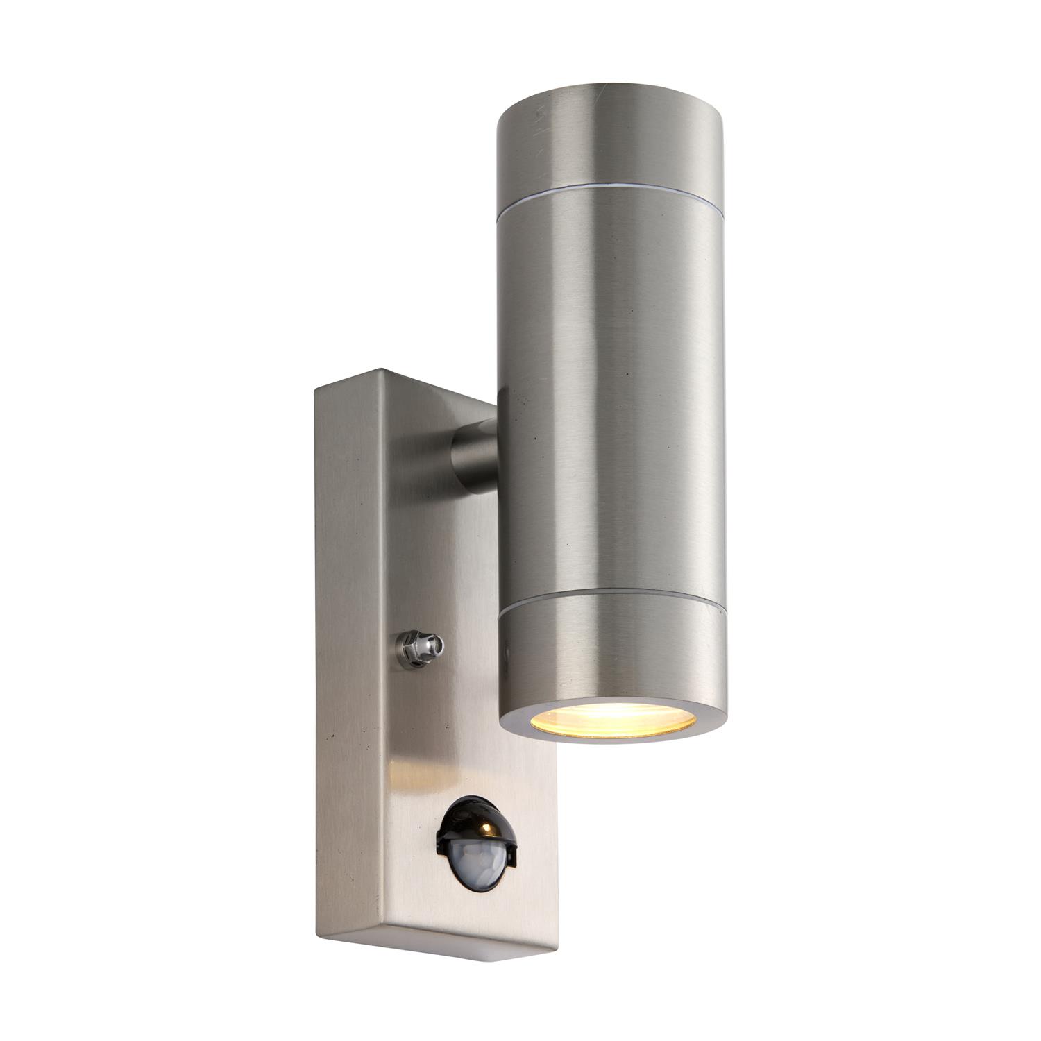 Palin Marine Grade Steel IP65 PIR Double Outdoor Spotlight 101352 | The ...