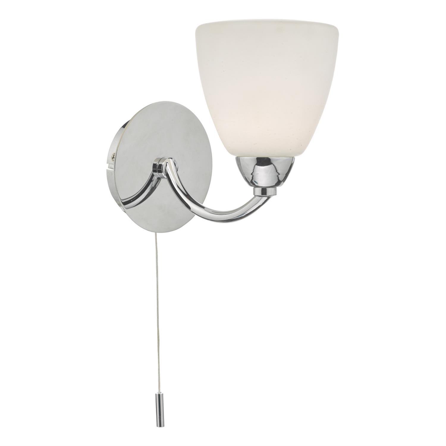 Edanna Polished Chrome Bathroom Wall Light Eda0750 The Lighting Superstore