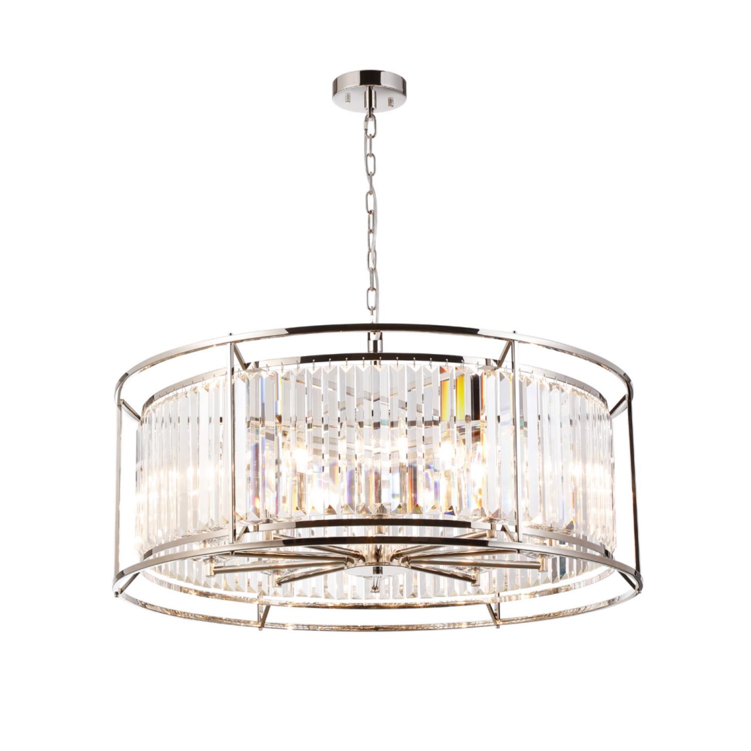 Mckinney Large Crystal Ceiling Pendant | The Lighting Superstore