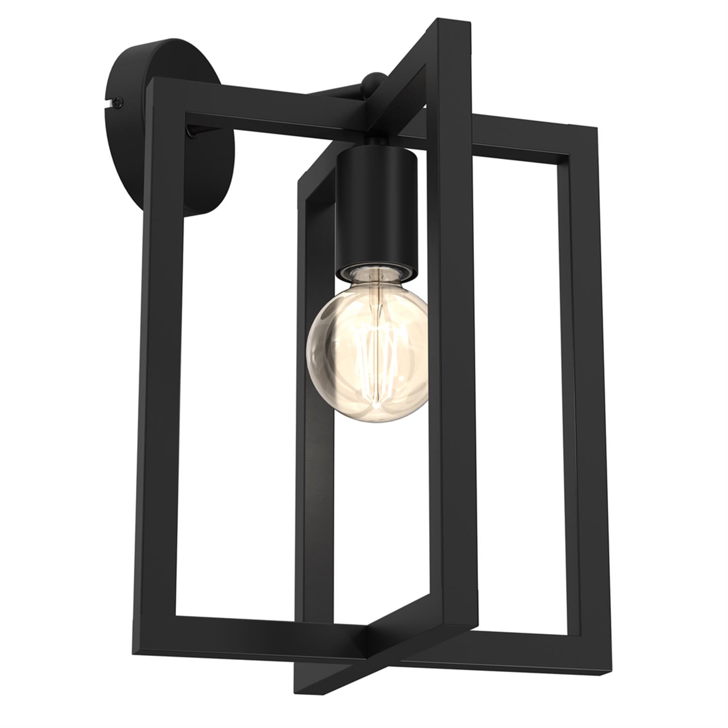 Arnold Black Finish Wall Light Mlp8561 The Lighting Superstore