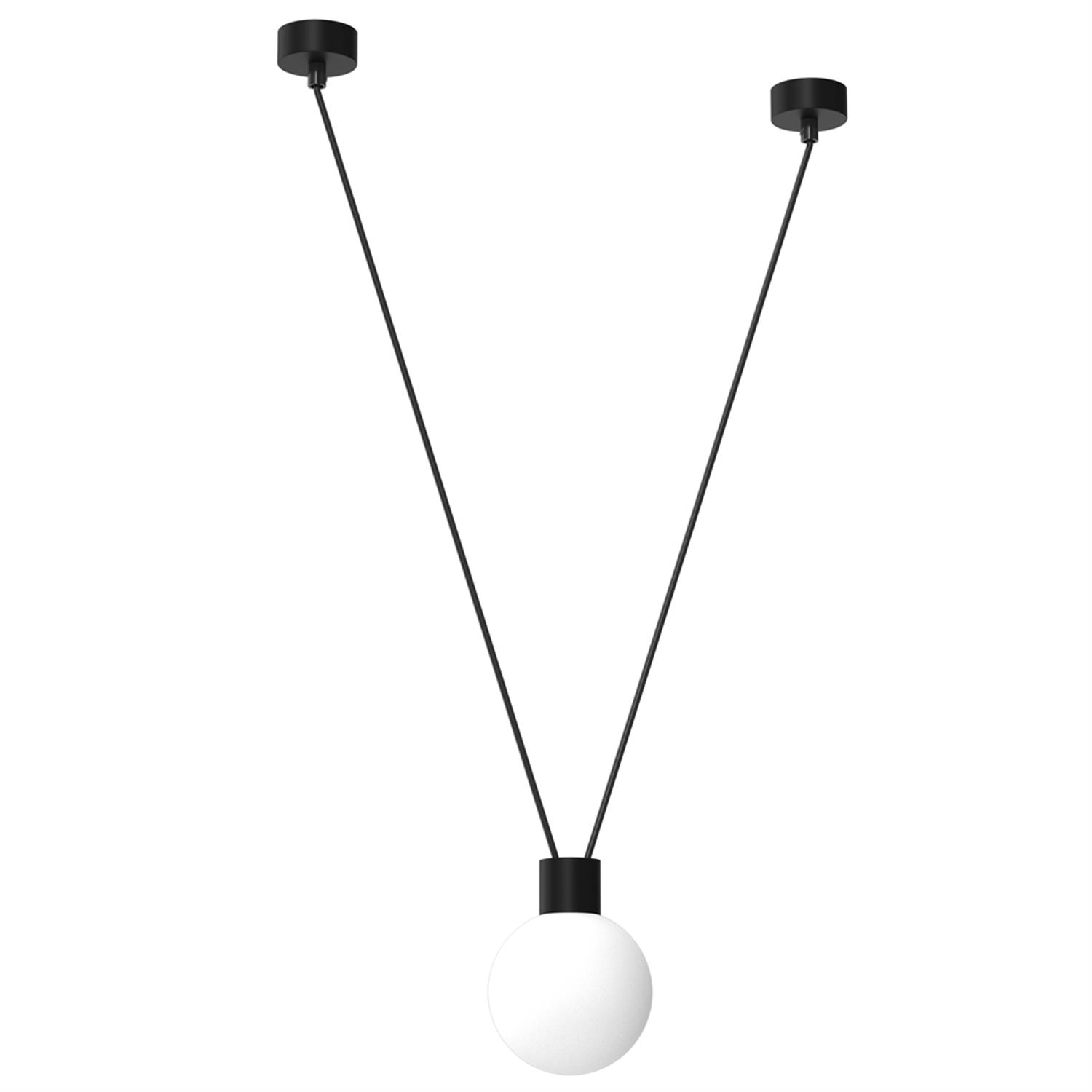 Capri Single Black Finish Pendant Mlp8817 The Lighting Superstore