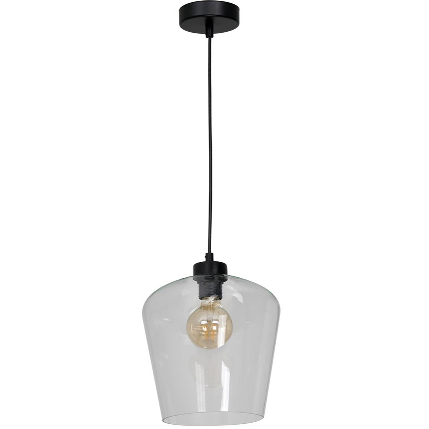 Santiago Single Black Pendants The Lighting Superstore